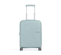 American Tourister Starvibe Maleta con 4 ruedas azul claro, fibra sintética, 40 x 55 x 20cm