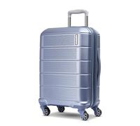 American Tourister Stratum XLT 2.0 - Equipaje rígido expandible con Ruedas giratorias, Azul De La Pizarra, 24-Inch Checked-Medium, Stratum 2.0 - Equipaje rígido expandible con Ruedas giratorias