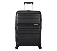 American Tourister Sunide - Spinner M Extensible Valisene Bleu, Noir (Negro), Spinner M (67.5 cm - 83.5 L), Spinner M Extensible (67.5 cm - 83.5 L)
