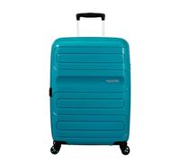 American Tourister Sunine Valisene et Carro, M (67.5 cm - 72.5/83.5 L), Turquesa (Verde Azulado Total), M (67.5 cm - 72.5/83.5 l), Valisene et Carrots