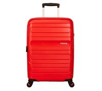 American Tourister Sunside Spinner 68 Expandible, 3.7 kg, 72.5/83.5 l, Rojo (Sunset Red)