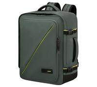 American Tourister Take2Cabin, bolsa de cabina Easyjet 36 x 20 x 45 cm, 38 L, 0,70 kg, equipaje de mano, mochila de avión M, subasiento, verde (bosque oscuro)