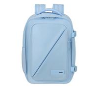 American Tourister Take2Cabin - Bolsa de cabina Ryanair 40 x 25 x 20 cm, 24 L, 0,50 kg, equipaje de mano, mochila de avión S para subasientos, azul (azul pastel)