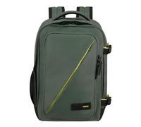 American Tourister Take2Cabin, bolsa de cabina Ryanair de 25 x 20 x 40 cm, 24 L, 0,40 kg, equipaje de mano, mochila de avión en forma de subsuelo, verde (bosque oscuro)