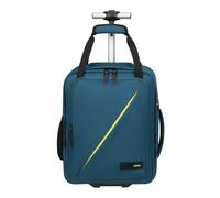 American Tourister Take2Cabin, maleta de cabina Ryanair/Wizz Air/Vueling 40 x 30 x 20 cm, 24,5 L, 1,50 kg, mochila con ruedas, equipaje de mano, mochila de avión MS Underseater, azul (azul Harbor)