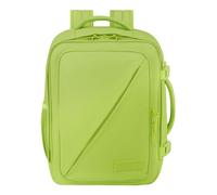 American Tourister Take2Cabin Puff - Mochila Cabina 40x30x20 cm Ryanair, Wizz Air & Vueling, Compartimento Portátil 15.6" - 26.5L, 0.60kg - Verde (Hyper Lime)