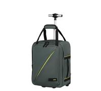 American Tourister Take2Cabin, maleta de cabina Ryanair/Wizz Air/Vueling 40 x 30 x 20 cm, 24,5 L, 1,50 kg, mochila con ruedas, equipaje de mano, mochila de avión MS Underseater, verde (Bosque Oscuro)