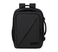 American Tourister Take2Cabin Puff - Mochila Cabina 40x30x20 cm Ryanair, Wizz Air & Vueling, Compartimento Portátil 15.6" - 26.5L, 0.60kg - Negro (Black Code)