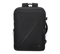 American Tourister Take2Cabin - Mochila de viaje expandible 17.3 pulgadas, 55 cm, 42.5/48.5 L, negro (negro)