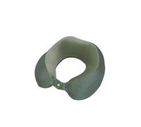 American Tourister Travel Accessories - Almohada de Viaje con Espuma viscoelástica, ergonómica y cómoda para avión, Coche y Tren, 30 cm, Verde (Olive/Lime)