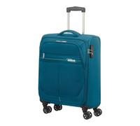 American Tourister Deep Dive | Maleta con 4 ruedas | petróleo | 38x55x20cm | poliéster