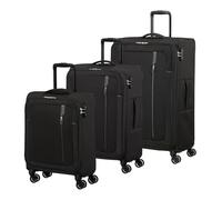 American Tourister Trolley Nitestream 3 PC Set A Black/Grey Negro 77cm