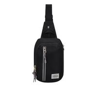 American Tourister Unisex Brightup mochilas, negro (negro), bolso de hombro de 24 cm, bolsas de cintura de moda