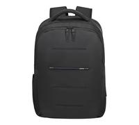 American Tourister Urban Groove UG11 - Mochila para portátil 15.6″ (50 cm) - Mochila de negocios y escolar con puerto USB, compartimento para tarjetas RFID, cubierta de lluvia reflectante, 23L - Negro