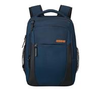 American Tourister Urban Groove UG12 - Mochila para portátil 15.6″ (46 cm) - Mochila de negocios y escolar con portabotellas, ergonómica, Smart Sleeve - 20.5L - Azul Marino (Dark Navy)