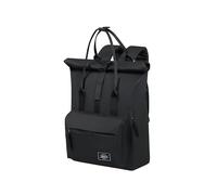 American Tourister Urban Groove UG16 Puff - Mochila Mujer con Bolsillo Trasero Oculto, Mochila Casual para Uso Diario, 17 L, Schwarz Code