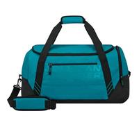 American Tourister Urban Groove - Bolsa de viaje, 59 cm, 47 L, negro/azul (negro/azul)