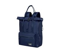 American Tourister Urban Groove UG25 - Mochila Para Portátil 15,6" (42,5 cm) - Mochila de Negocios y Escolar con Portabotellas, Ergonómica, Ligera, Smart Sleeve - 20,5L - Azul (Midnight Navy)