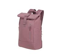 American Tourister Urban Tide - Mochila PC Rolltop 14", Mochila Business & Viaje Repelente al Agua, para Oficina, Escuela, Universidad & Viajes - Rosa (Galactic Mauve)