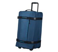 American Tourister Urban Track, bolsa de viaje con 2 ruedas, 68 cm, 84 L, azul (Combat Navy)