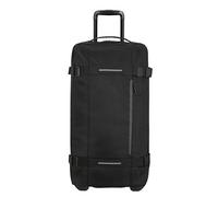 American Tourister Urban Track, bolsa de viaje con 2 ruedas, 68 cm, 84 L, color negro (asfalto negro)