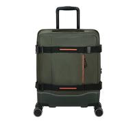 American Tourister Urban Track Maleta trolley de cabina, 55 cm | Verde, maleta blanda, 55H x 40W x 23D cm, 41.5 L, 2.7 kg, con candado TSA y ruedas giratorias suaves