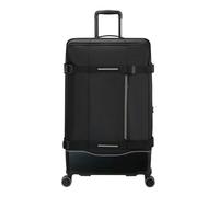 American Tourister Urban Track Maleta Trolley Grande, 79 cm | Negro, maleta blanda, 79H x 48W x 31D cm, 106 L, 3.5 kg, con candado TSA y ruedas giratorias suaves