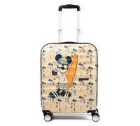 American Tourister Trolley Wavebreaker Disney Spinner 55/20 TSA Disney FL Mickey Super Surfer Beige