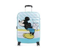 American Tourister Wavebreaker Disney Maleta con 4 ruedas azul/blanco, ABS, 47 x 67 x 26cm