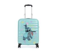 American Tourister Wavebreaker Disney Maleta con 4 ruedas turquesa, fibra sintética, 40 x 55 x 20cm