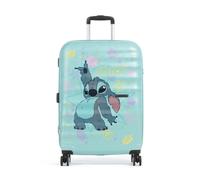 American Tourister Disney Wavebreaker Maleta de Cabina Stitch Flower
