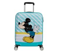American Tourister Maleta Spinner S Wavebreaker Disney 55 cm 36 L Mickey Blue Kiss