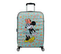 American Tourister Wavebreaker Disney Maleta trolley grande, 67 cm | Minnie Pastel Dots, maleta rígida, 67x47x26 cm, 64 L, 3.6 kg, con candado TSA y separador con cremallera en U y bolsillo
