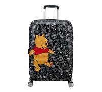 American Tourister Wavebreaker Disney Maleta Trolley Grande, 67 cm | Multicolor, maleta rígida, 67H x 47W x 26D cm, 64 L, 3.6 kg, con candado TSA y separador con cremallera en U y bolsillo