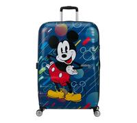 American Tourister Wavebreaker Disney Maleta Trolley Grande, 77 cm | Multicolor, maleta rígida, 77H x 52W x 29D cm, 96 L, 4.2 kg, con candado TSA y separador con cremallera en U y bolsillo