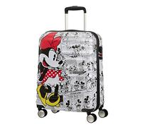 American Tourister Wavebreaker Disney - Spinner S, equipaje para niños, 55 cm, 36 L, multicolor (Minnie Comics White)