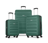 American Tourister Westridge - Juego de Maletas rígidas con Ruedas giratorias, Verde malaquita, 3PC Set (CO/M/L), Westridge - Maleta rígida con Ruedas giratorias