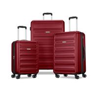 American Tourister Westridge - Maleta rígida con Ruedas giratorias, Rojo (Holly Red), 3PC Set (CO/M/L)
