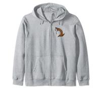 American Traditional Eagle Snake - Tatuaje flash de la vieja escuela Sudadera con Capucha