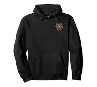 American Traditional Panther with Hearts Old School Tatuaje Sudadera con Capucha