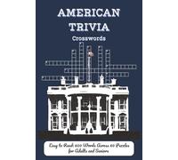 American Trivia Crosswords: Culture and General Knowledge Brain Games for Adults