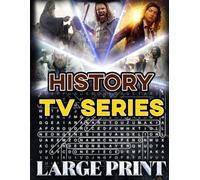 American TV History Word Search (Large Print): 50 challenging puzzles on landmark historical series - 1,000 hidden words • solutions included (U.S. TV Series Word Search Collection)
