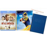 American Underdog & My All American [Blu-ray + DVD] Includes: 5x7" Notebook