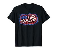 American Urban Streetwear Y2K Street Art Graffiti USA Camiseta