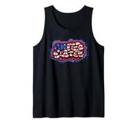 American Urban Streetwear Y2K Street Art Graffiti USA Camiseta sin Mangas