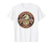 American USA Eagle Patriotic 1776 50 Aniversario Camiseta