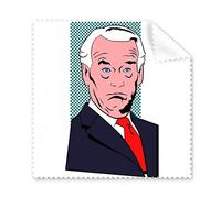 American USA President Serious Shocked Paño de limpieza para teléfono de gafas de pantalla limpiador 5pcs