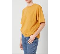 American Vintage Mid-length Crew Neck T-shirt Moutarde Talla: M/L | Camisetas de Seda Outlet | Mujer