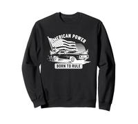 American Vintage Muscle Car, diseño clásico de los Amantes de los Coches Sudadera