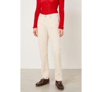 American Vintage Spywood 5 Pockets Jeans Ecru Talla: W27L30 | Pantalones Rectos Outlet | Mujer | Marrón